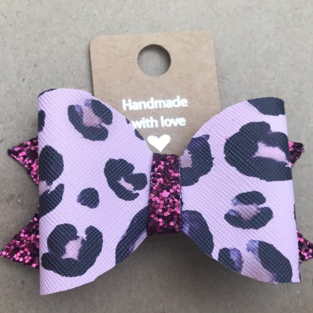 FauxLeather bows